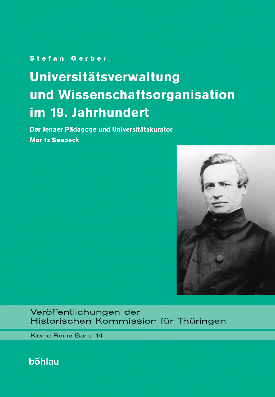 Book cover: Universitätsverwaltung und Wissenschaftsorganisation im 19. Jahrhundert