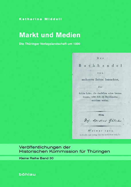 Book cover: Markt und Medien