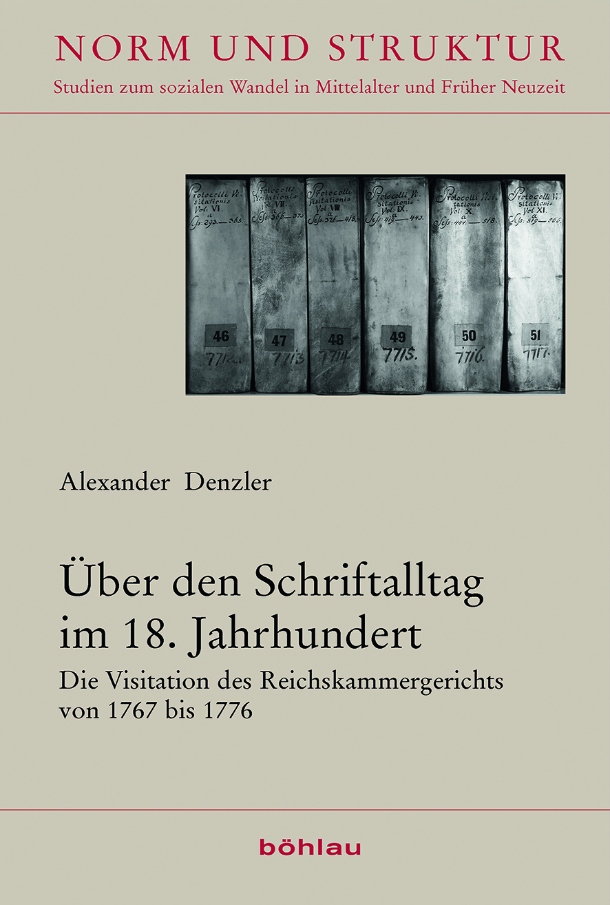 Book cover: Über den Schriftalltag im 18. Jahrhundert
