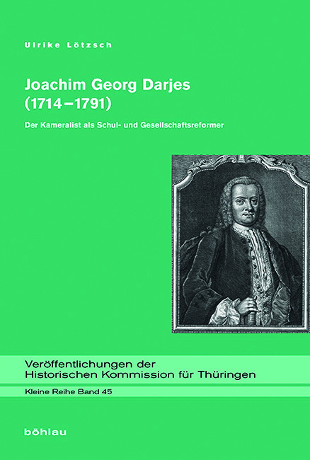 Book cover: Joachim Georg Darjes (1714–1791)