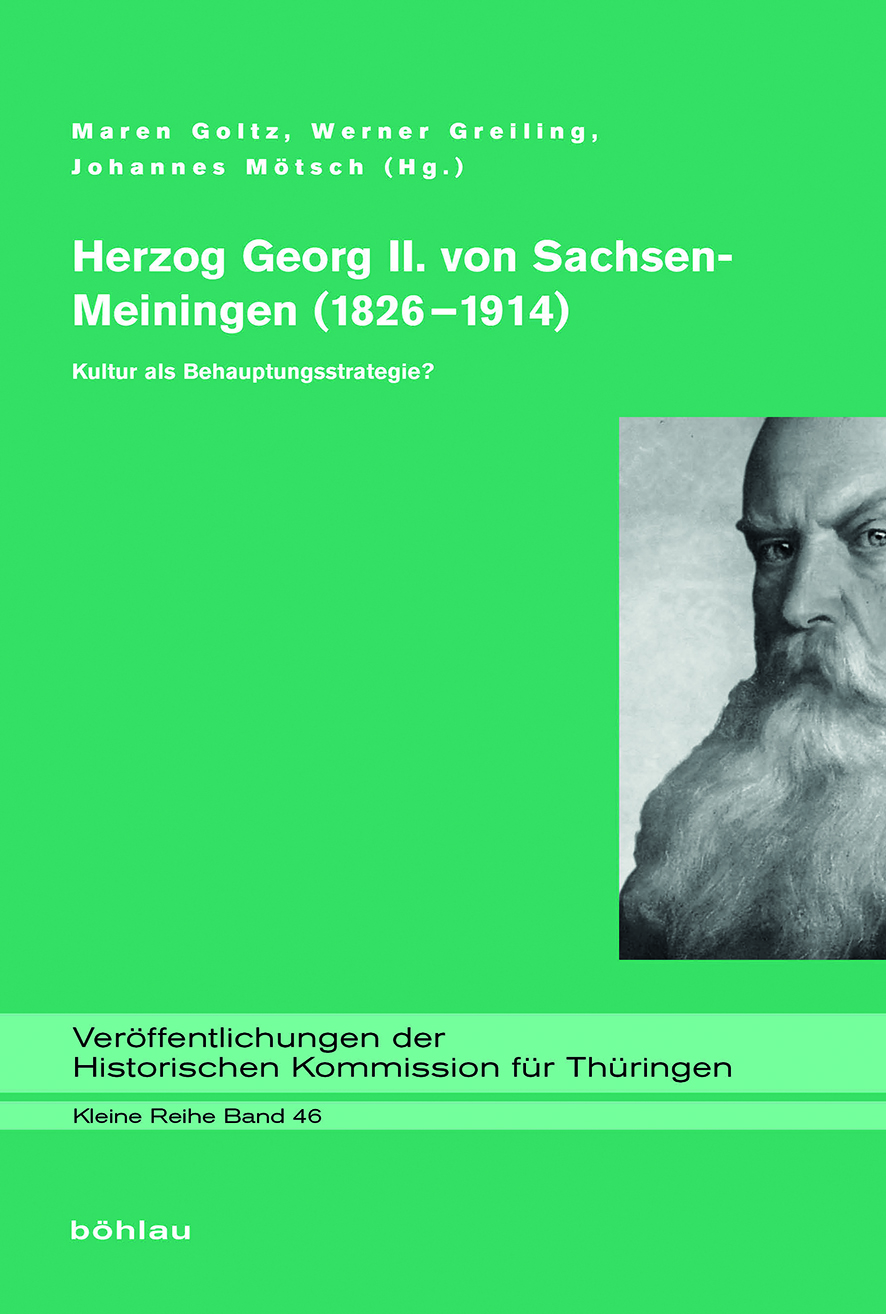 Book cover: Herzog Georg II. von Sachsen-Meiningen (1826–1914)