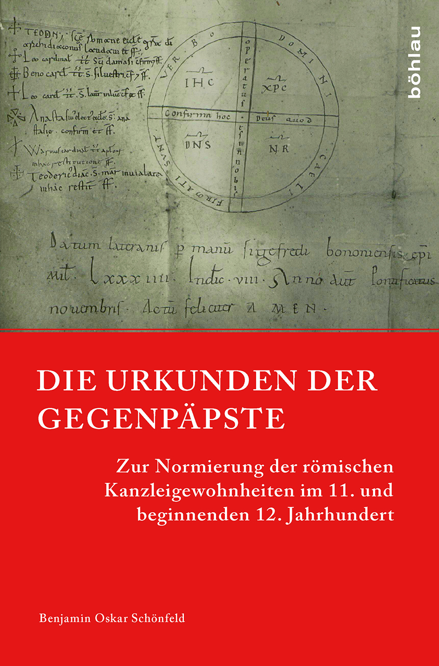 Book cover: Die Urkunden der Gegenpäpste