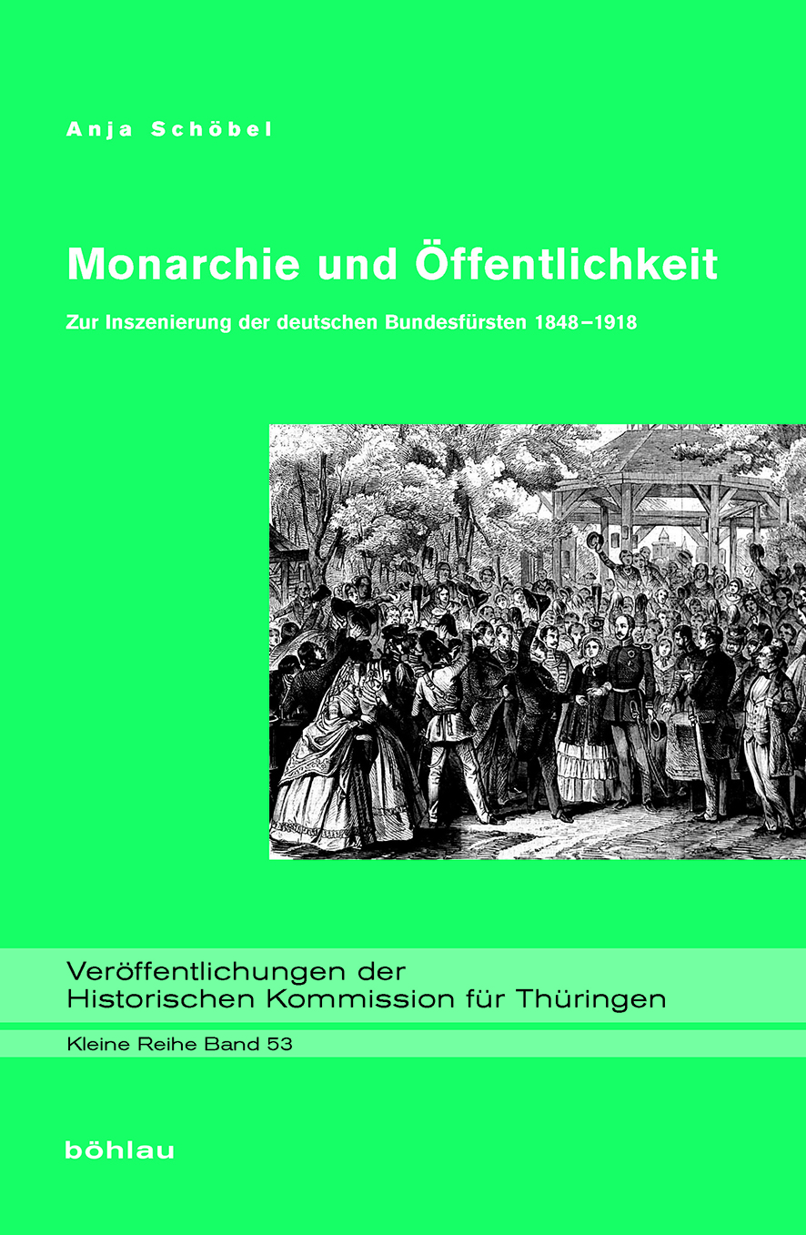 Book cover: Monarchie und Öffentlichkeit