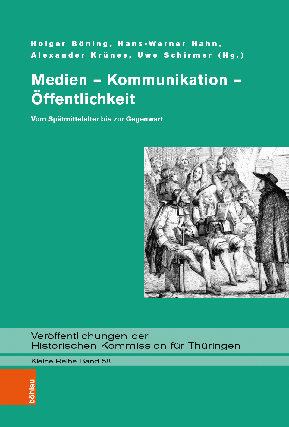 Book cover: Medien – Kommunikation – Öffentlichkeit