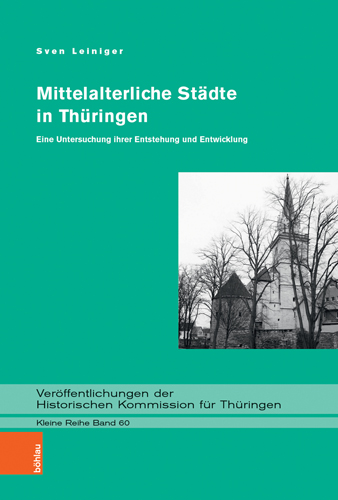 Book cover: Mittelalterliche Städte in Thüringen