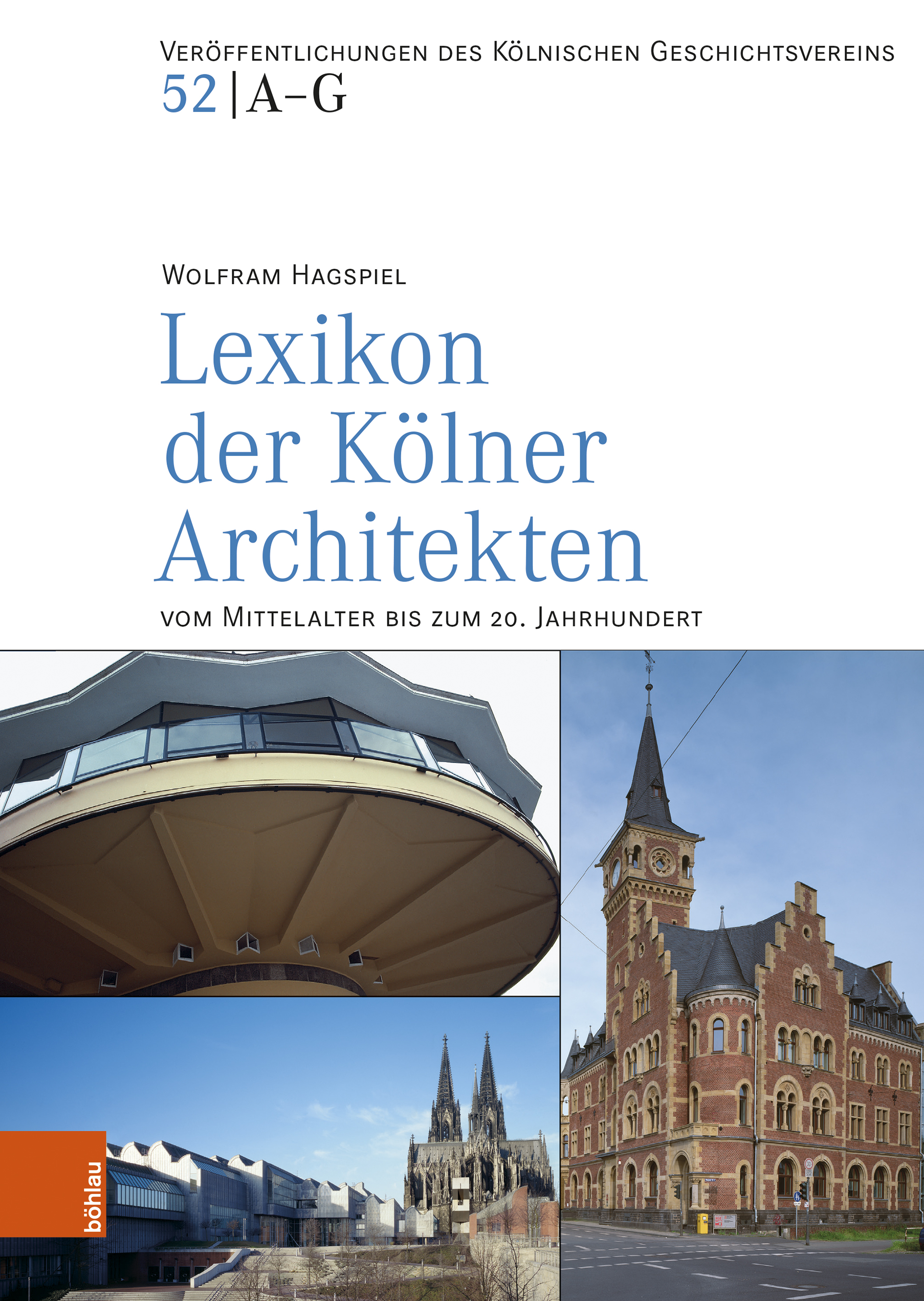 Book cover: Lexikon der Kolner Architekten vom Mittelalter bis zum 20. Jahrhundert