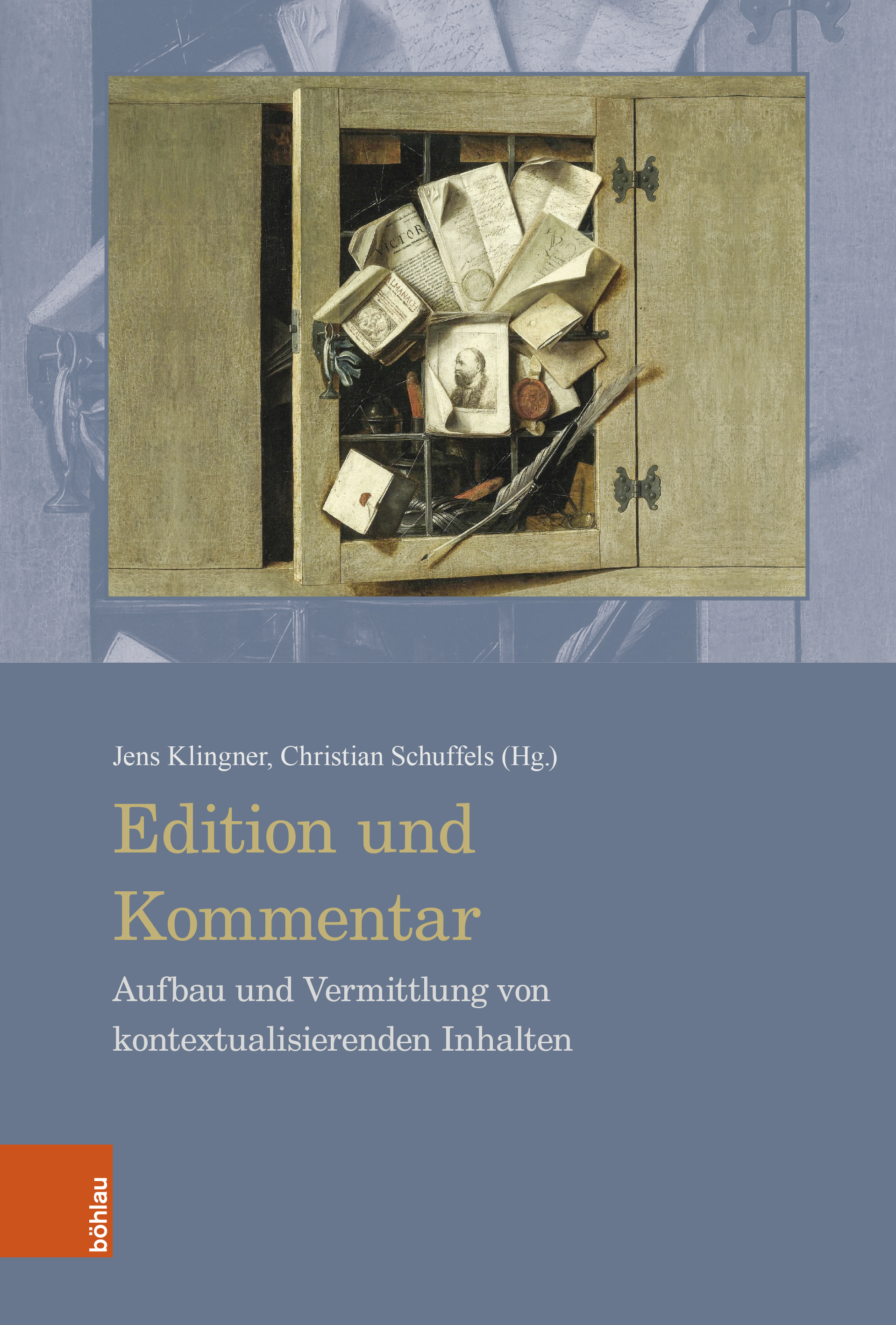Book cover: Edition und Kommentar