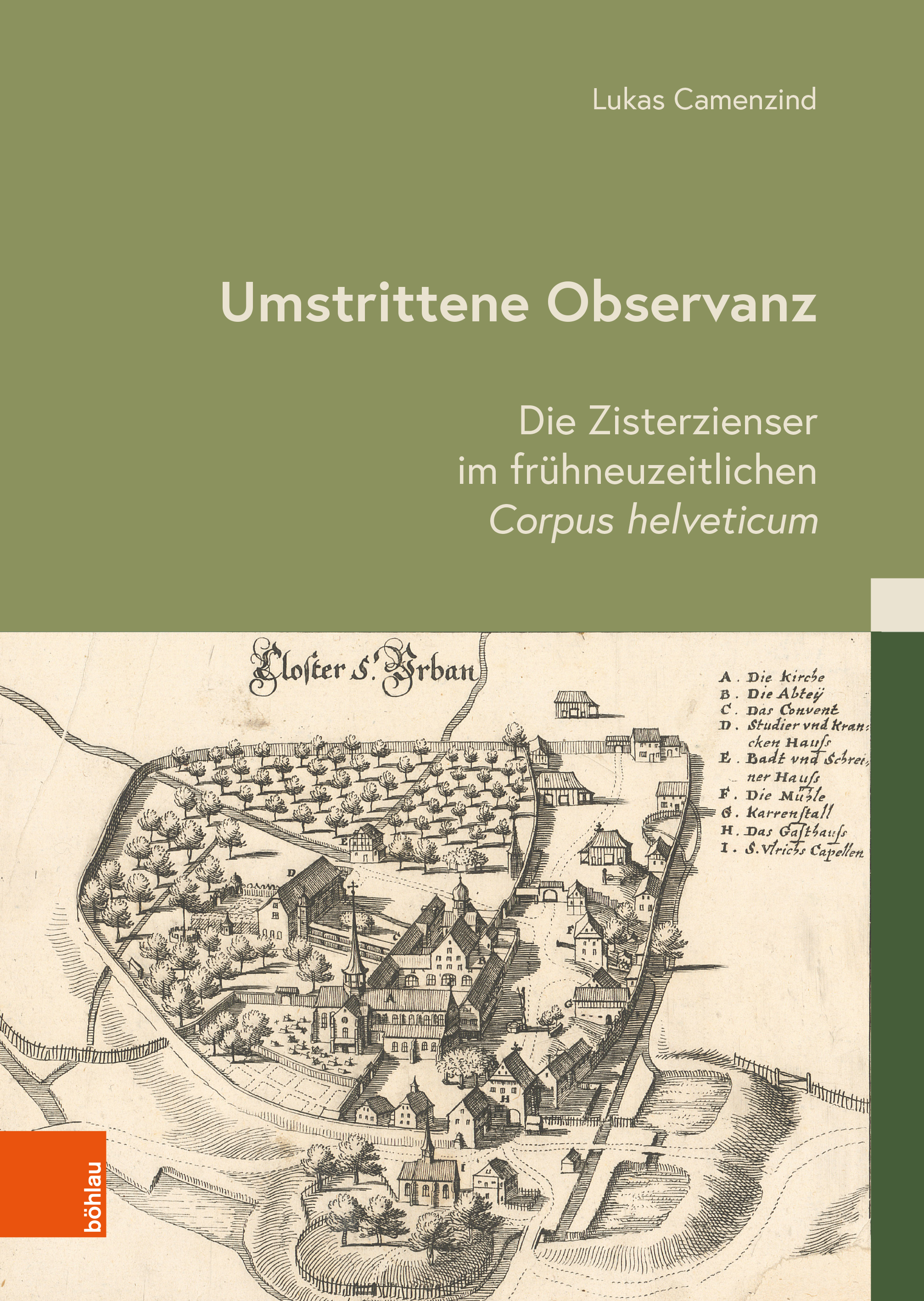 Book cover: Umstrittene Observanz