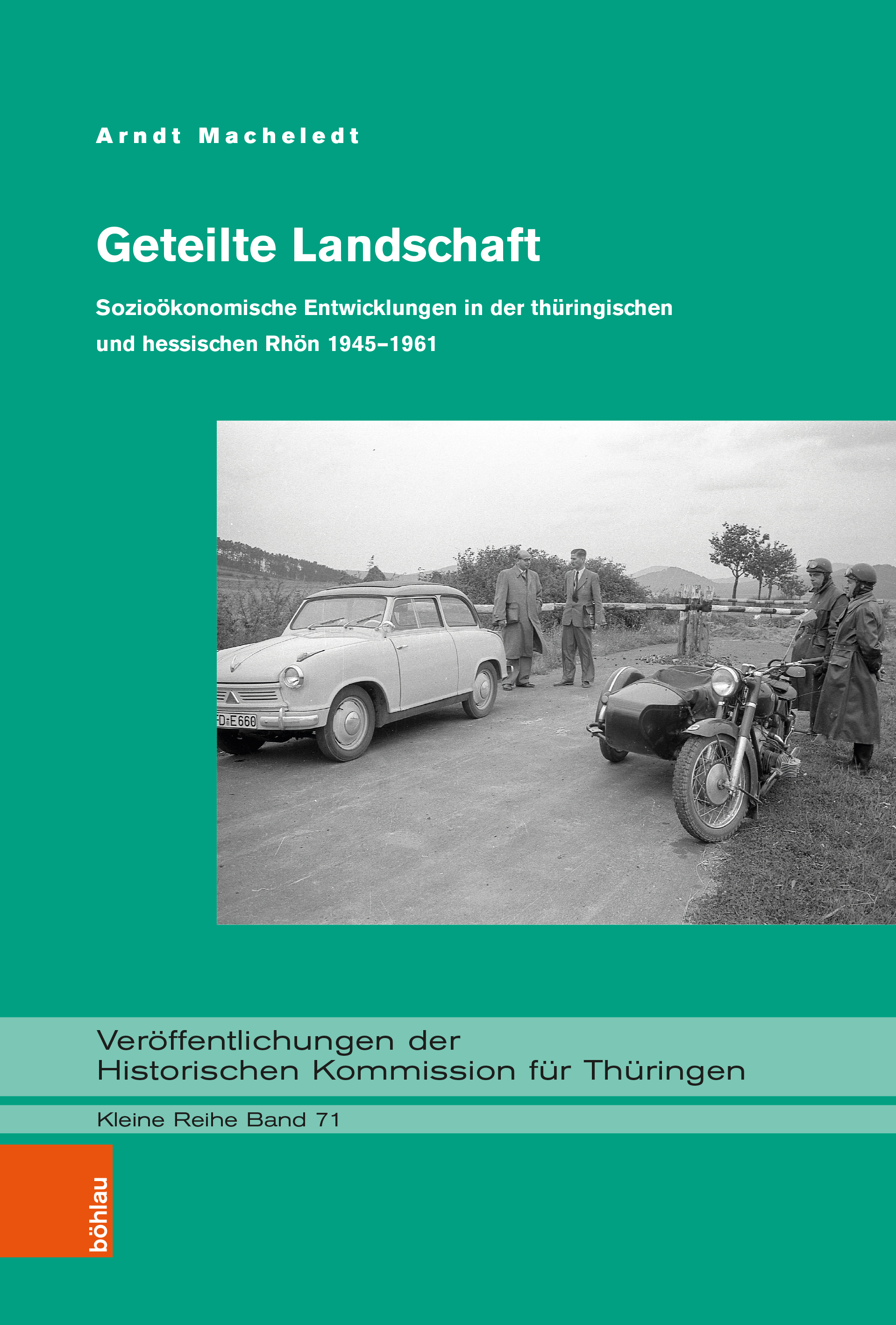 Book cover: Geteilte Landschaft