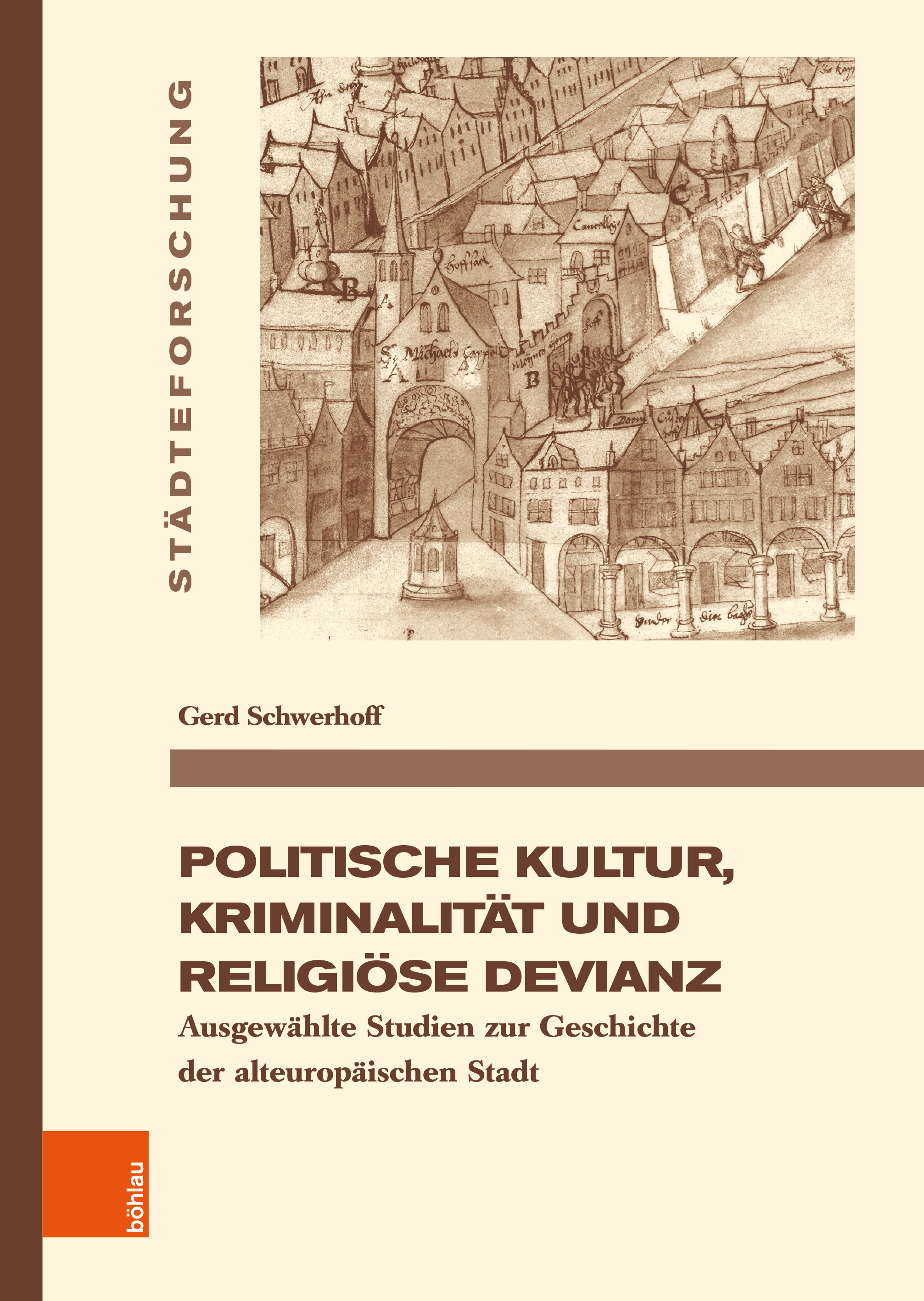 Book cover: Politische Kultur, Kriminalität und religiöse Devianz