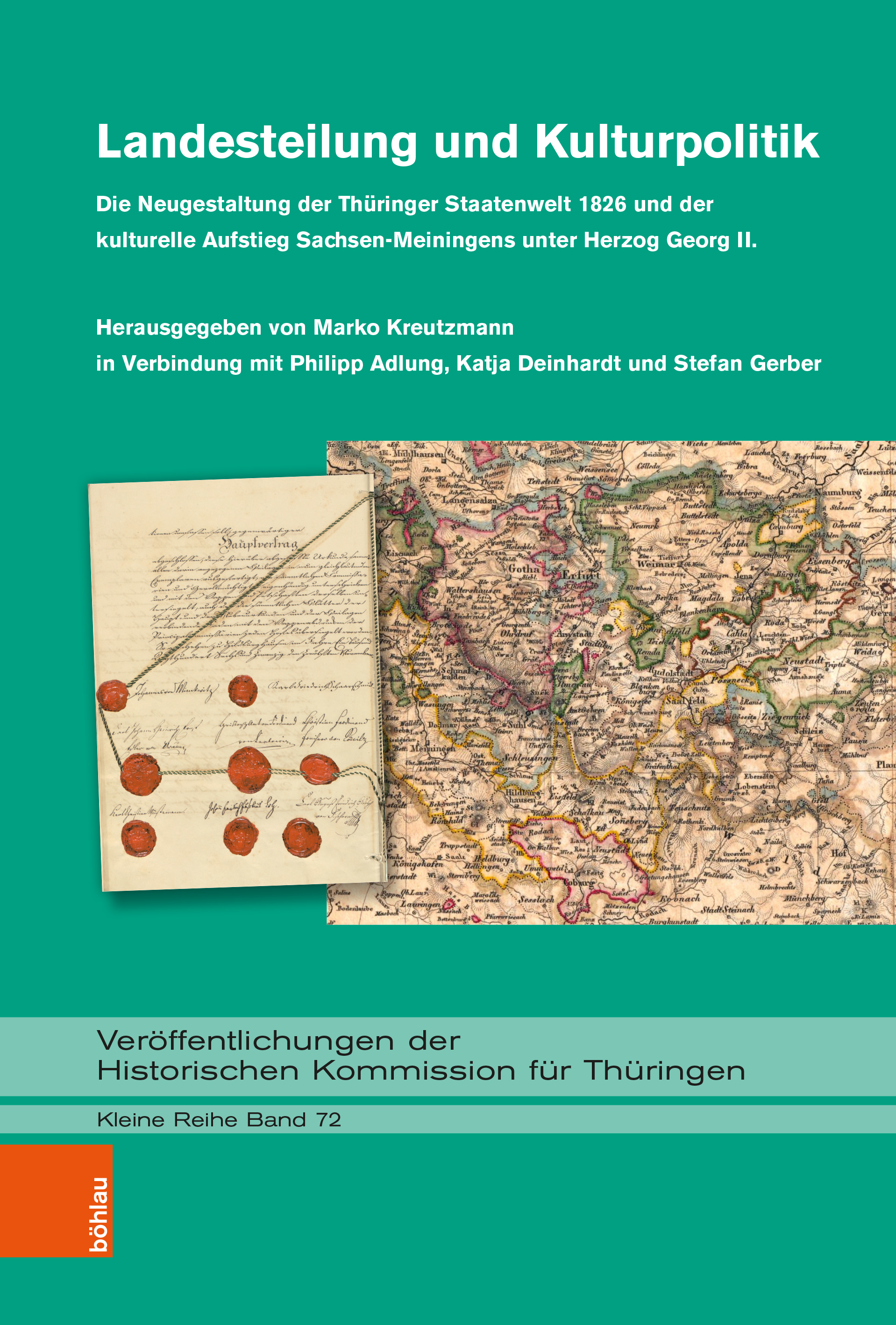 Book cover: Landesteilung und Kulturpolitik