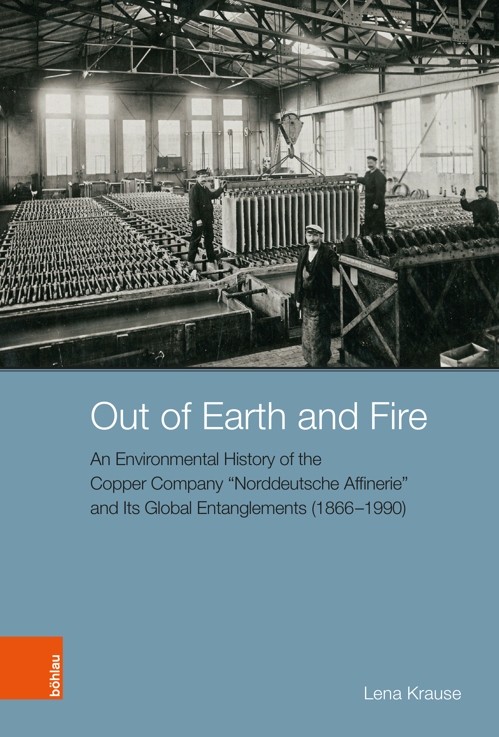 Book cover: Out of Earth and Fire
