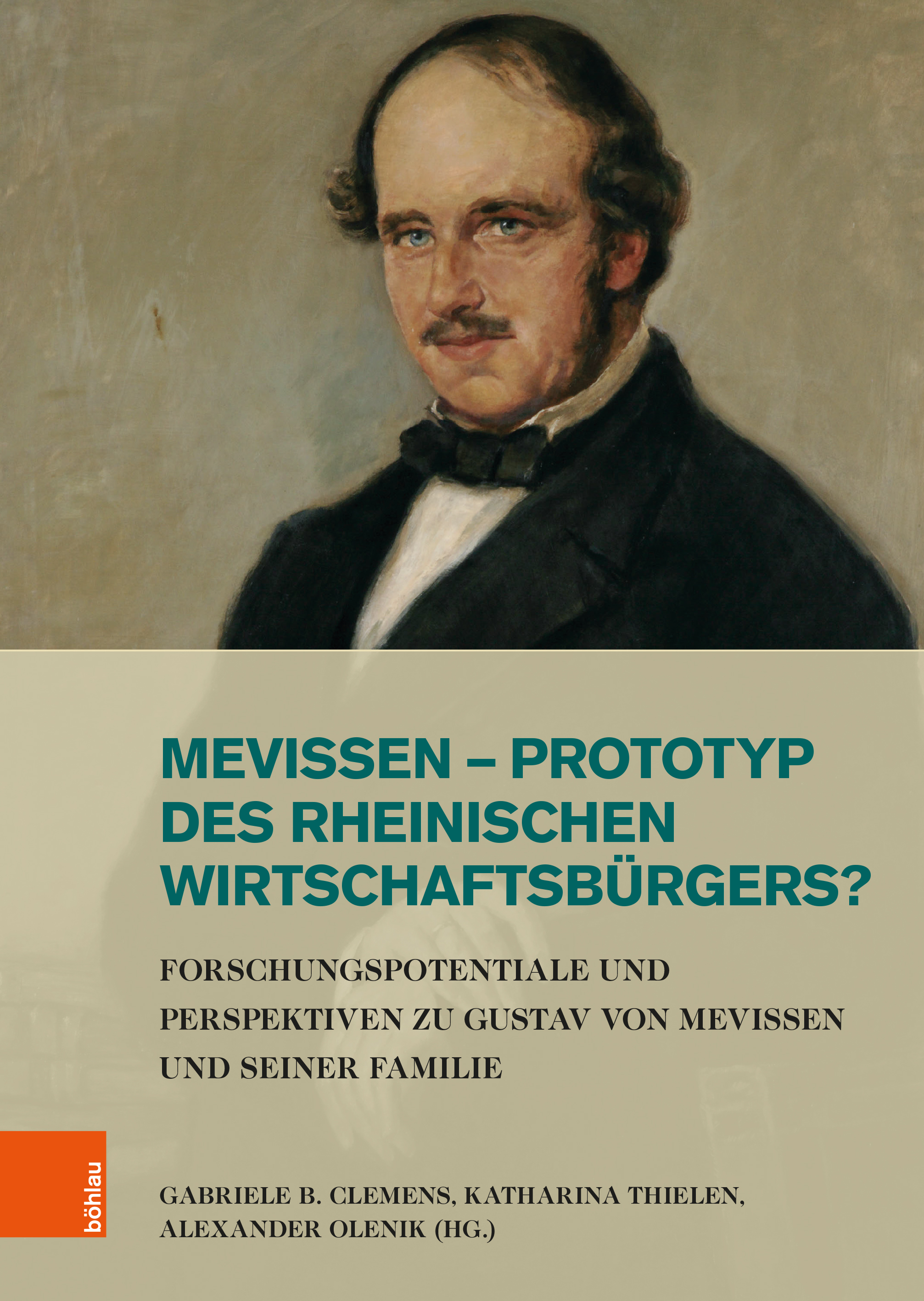 Book cover: Mevissen – Prototyp des rheinischen Wirtschaftsbürgers?