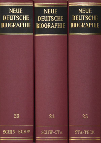 Book cover: Neue Deutsche Biographie.