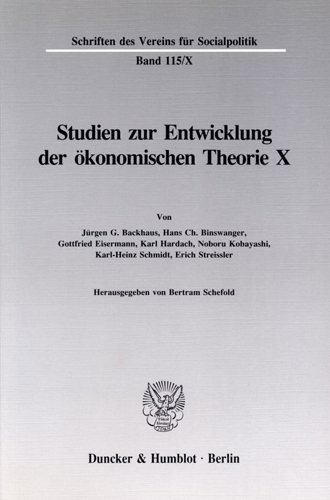 Book cover: Friedrich List: Voraussetzungen und Folgen.