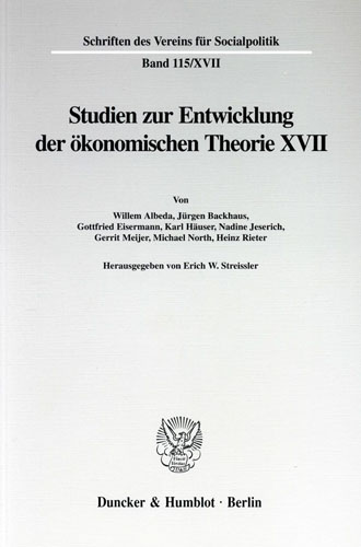 Book cover: Die Umsetzung wirtschaftspolitischer Grundkonzeptionen in die kontinentaleuropäische Praxis des 19. und 20. Jahrhunderts, II. Teil.