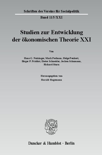 Book cover: Ökonomie und Religion.
