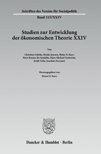 Book cover: Wechselseitige Einflüsse zwischen dem deutschen wirtschaftswissenschaftlichen Denken und dem anderer europäischer Sprachräume.