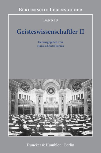 Book cover: Geisteswissenschaftler II.