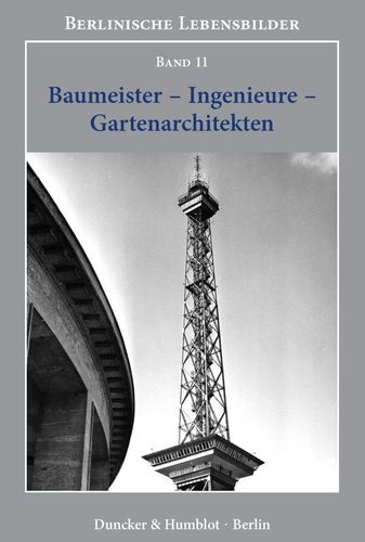 Book cover: Baumeister – Ingenieure – Gartenarchitekten.