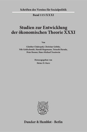 Book cover: Geschichte der Entwicklungstheorien.