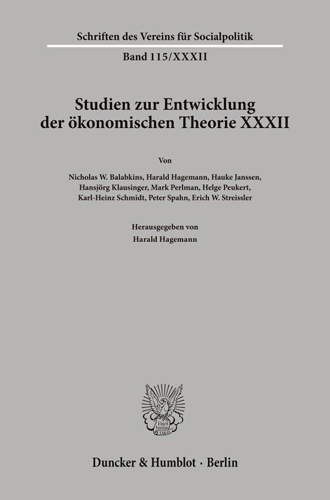 Book cover: German Influences on American Economic Thought and American Influences on German Economic Thought.