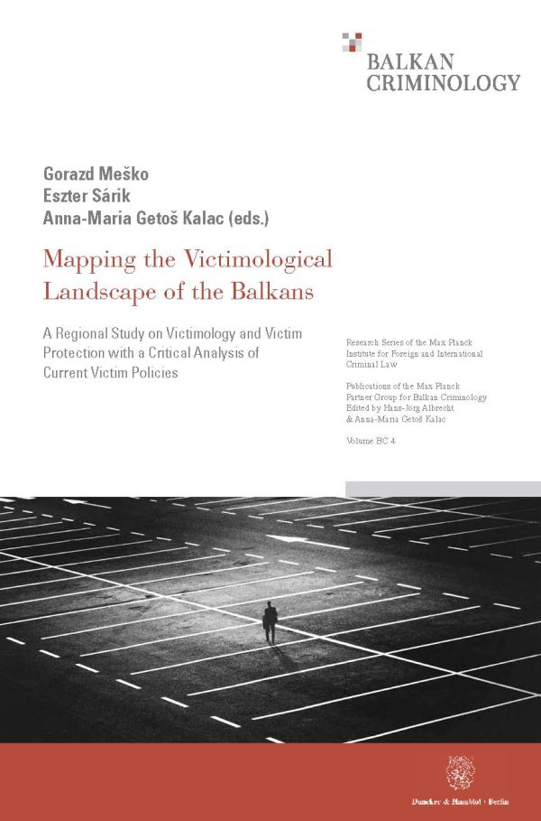 Book cover: Mapping the Victimological Landscape of the Balkans.