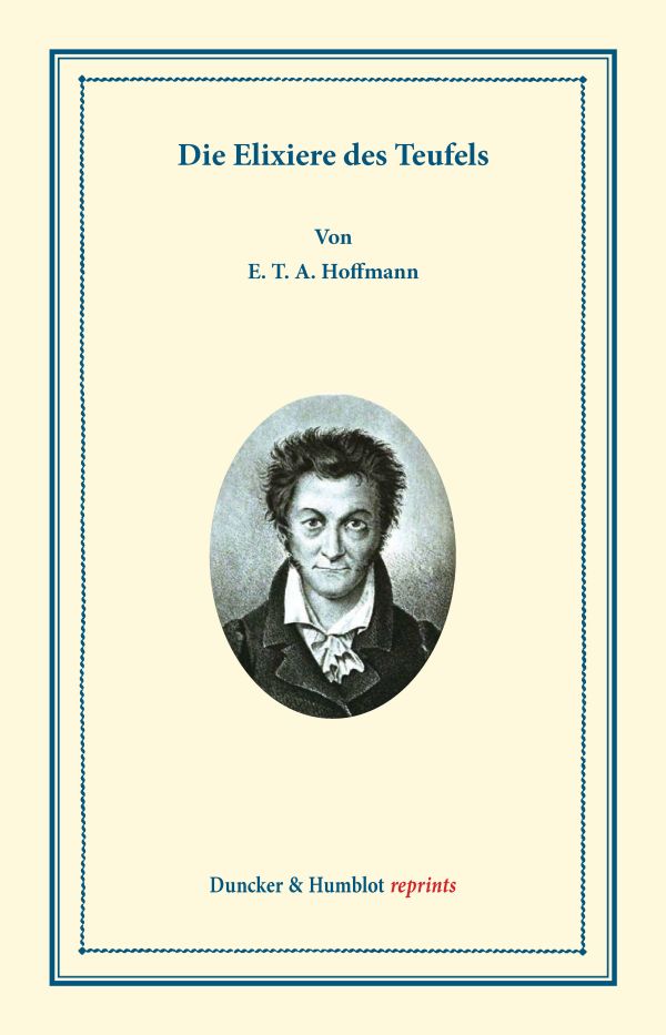 Book cover: Die Elixiere des Teufels.