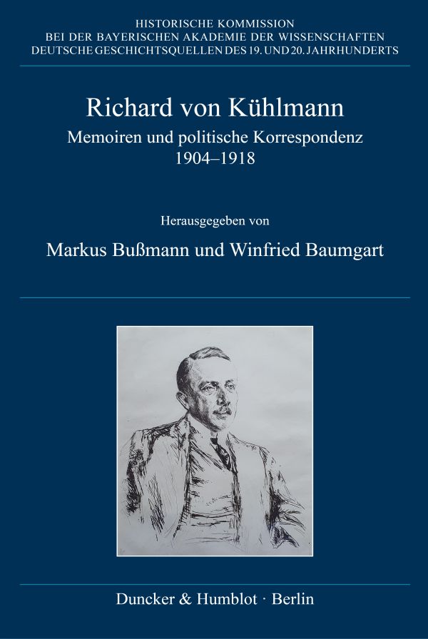 Book cover: Richard von Kühlmann