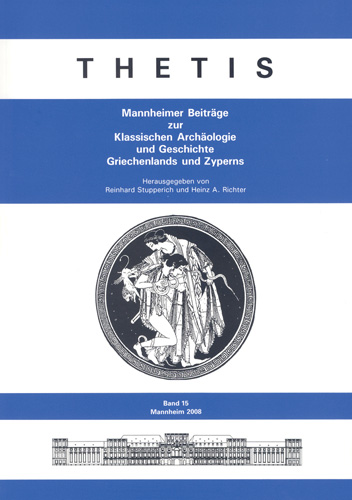 Book cover: Thetis 15 (2008)