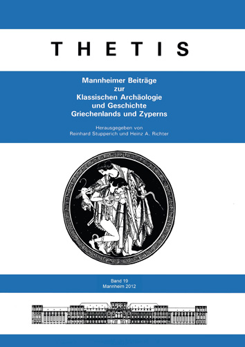Book cover: Thetis. Mannheimer Beitrage zur Klassischen Archaologie und Geschichte Griechenlands und Zyperns 19