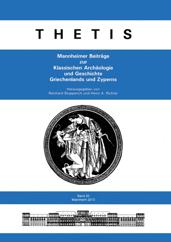 Book cover: Thetis 20 (2013)