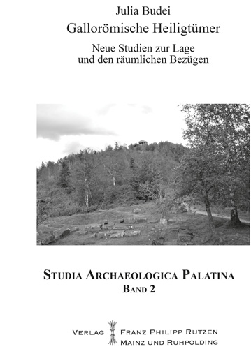 Book cover: Galloromische Heiligtumer