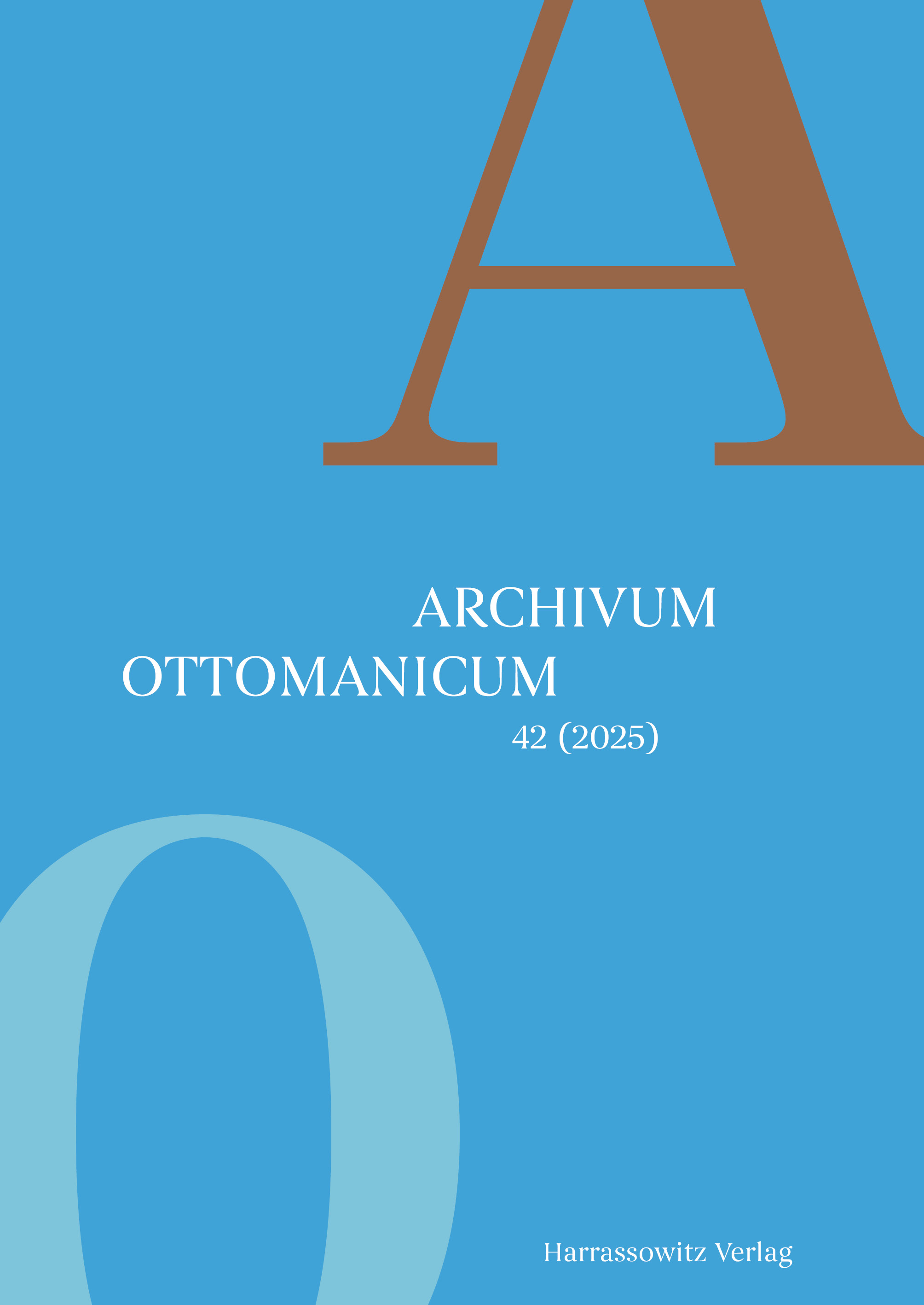 Book cover: Archivum Ottomanicum 42 (2025)