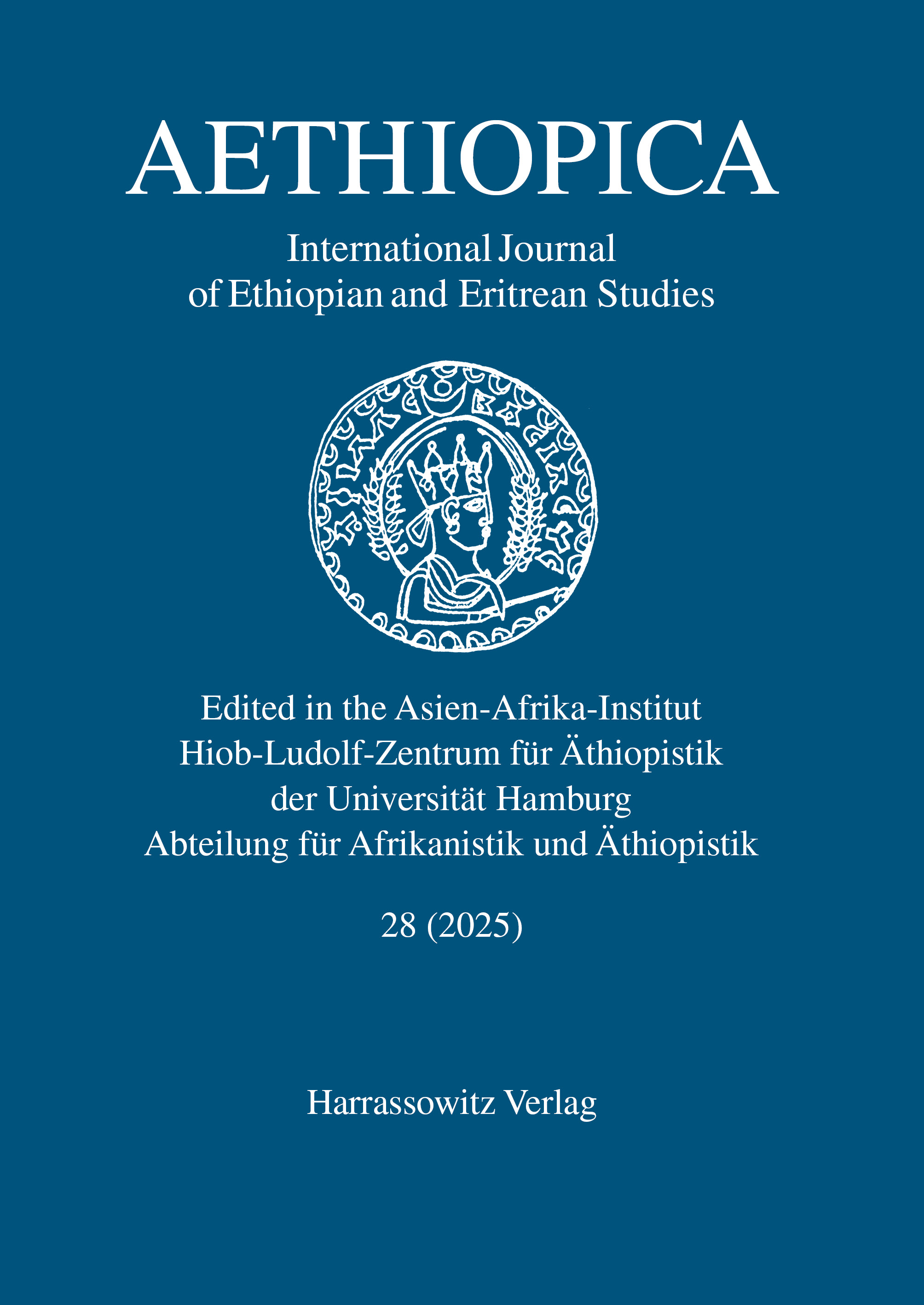 Book cover: Aethiopica 28 (2025)