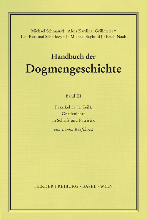 Book cover: Gnadenlehre