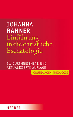 Book cover: Einfuhrung in die christliche Eschatologie