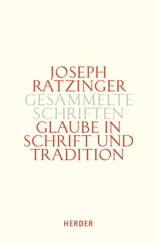 Book cover: Glaube in Schrift und Tradition