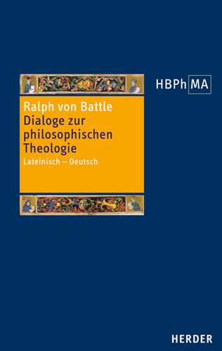 Book cover: Dialoge zur philosophischen Theologie