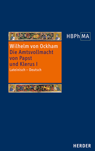 Book cover: De potestate papae et cleri, III. 1 Dialogus, vol. I. Die Amtsvollmacht von Papst und Klerus, III. 1 Dialogus, Band I