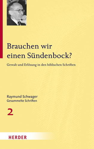 Book cover: Brauchen wir einen Sundenbock?