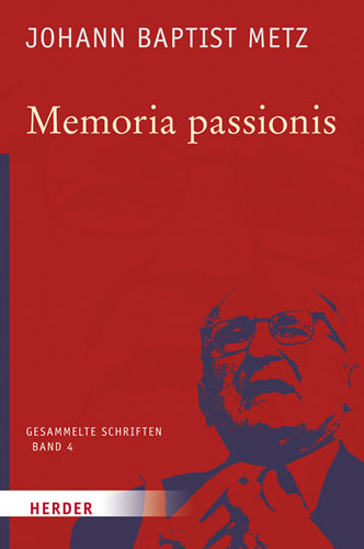 Book cover: Memoria passionis