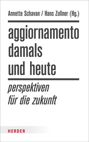 Book cover: Aggiornamento – damals und heute