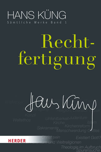 Book cover: Rechtfertigung