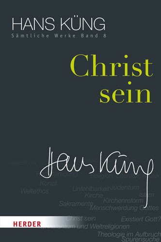 Book cover: Christ sein