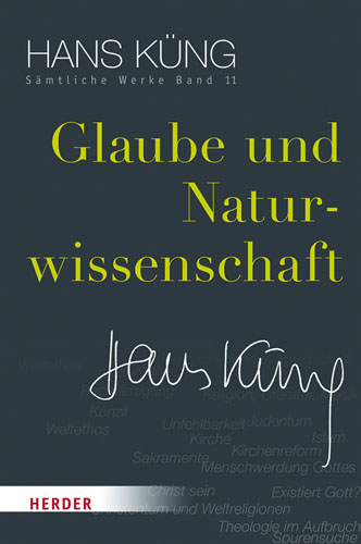 Book cover: Glaube und Naturwissenschaft