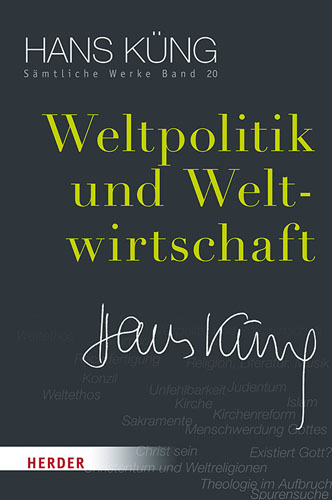 Book cover: Weltpolitik und Weltwirtschaft