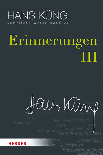Book cover: Erinnerungen III