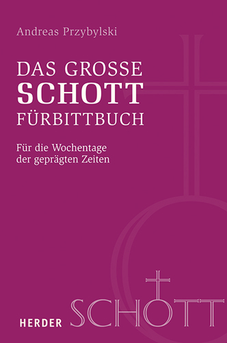 Book cover: Das grosse SCHOTT-Furbittbuch