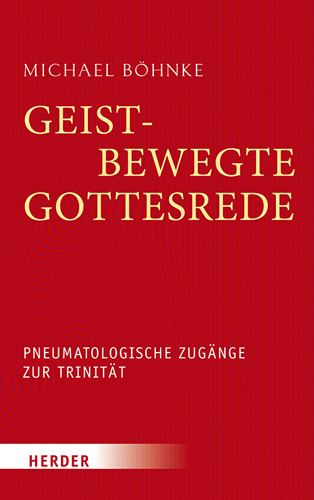 Book cover: Geistbewegte Gottesrede